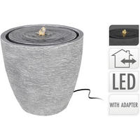 SOLÁRNÍ FONTÁNA - vícebarevná, Basics, plast (47.5/42.5/42.5cm)