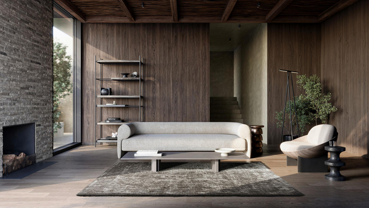 HOCHFLORTEPPICH 133/195 cm Masai Taupe rechteckig  - Taupe, Basics, Kunststoff/Textil (133/195cm) - Novel