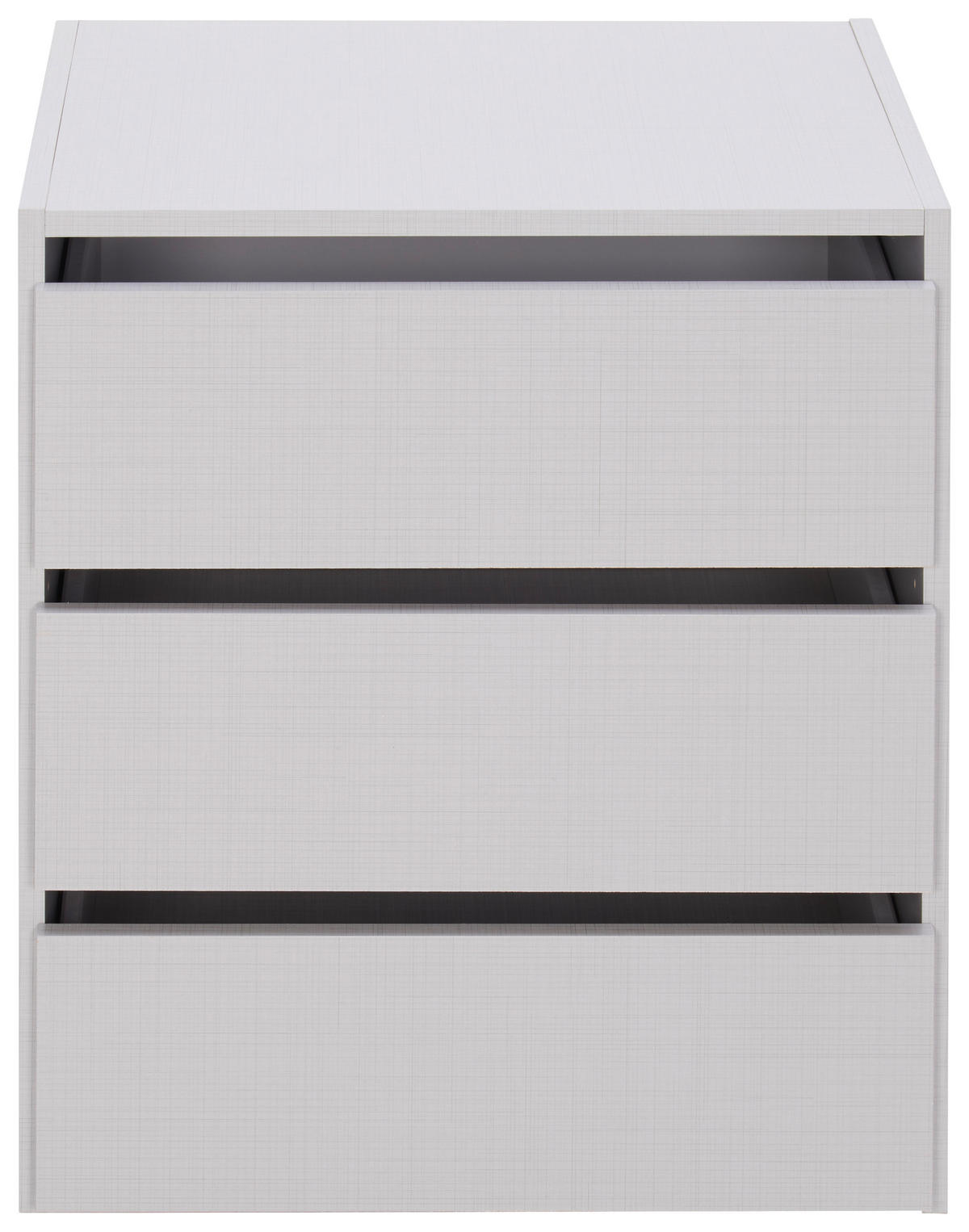 ZÁSUVKOVÝ DIEL, 45,8/8,1/34,7 cm - sivá, Design, kompozitné drevo (45,8/8,1/34,7cm) - Xora