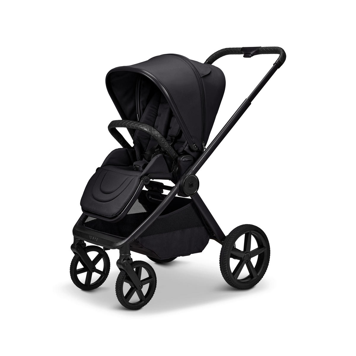 KINDERWAGENSET  GIO FOLD ETPU SET  onyx  - Schwarz, Basics, Textil/Metall (120/58/92cm) - Moon Edition