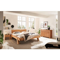 BALKENBETT 180/200 cm,  in Honigeiche,  - Honigeiche, MODERN, Holz (180/200cm) - Livetastic