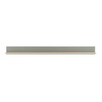 WANDBOARD Holzwerkstoff Grün, Eichefarben  - Eichefarben/Grün, Design, Holzwerkstoff (170/15/17cm) - Modante