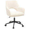 DREHSTUHL Webstoff Schwarz, Beige  - Beige/Schwarz, MODERN, Textil/Metall (59/83-90/61,5cm) - MID.YOU