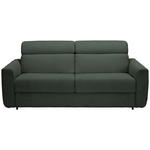 SCHLAFSOFA  in Cord Waldgrün  - Waldgrün/Schwarz, Design, Kunststoff/Textil (200/84/98cm) - Novel