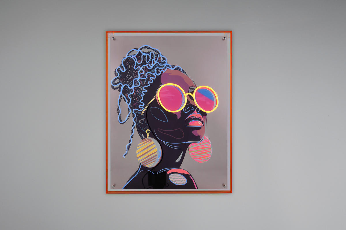 ACRYLGLASBILD Frauen Multicolor  - Multicolor/Braun, Basics, Kunststoff (65/85/4cm) - Milino