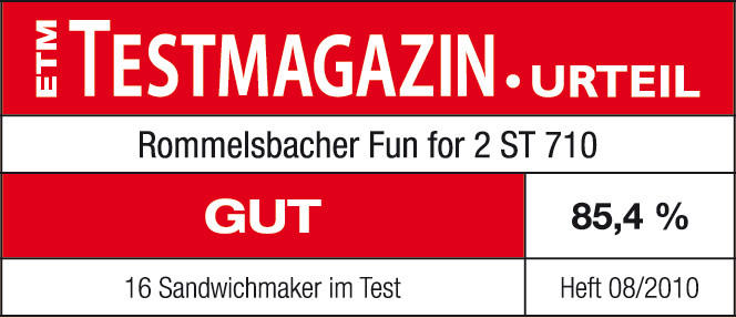 Thumbnail - Rommelsbacher Sandwichtoaster, Schwarzchrom, Kunststoff, Metall, 25.5x9x24 cm, Grüner Punkt, RoHS, CE, Aufwärm- und Bere...