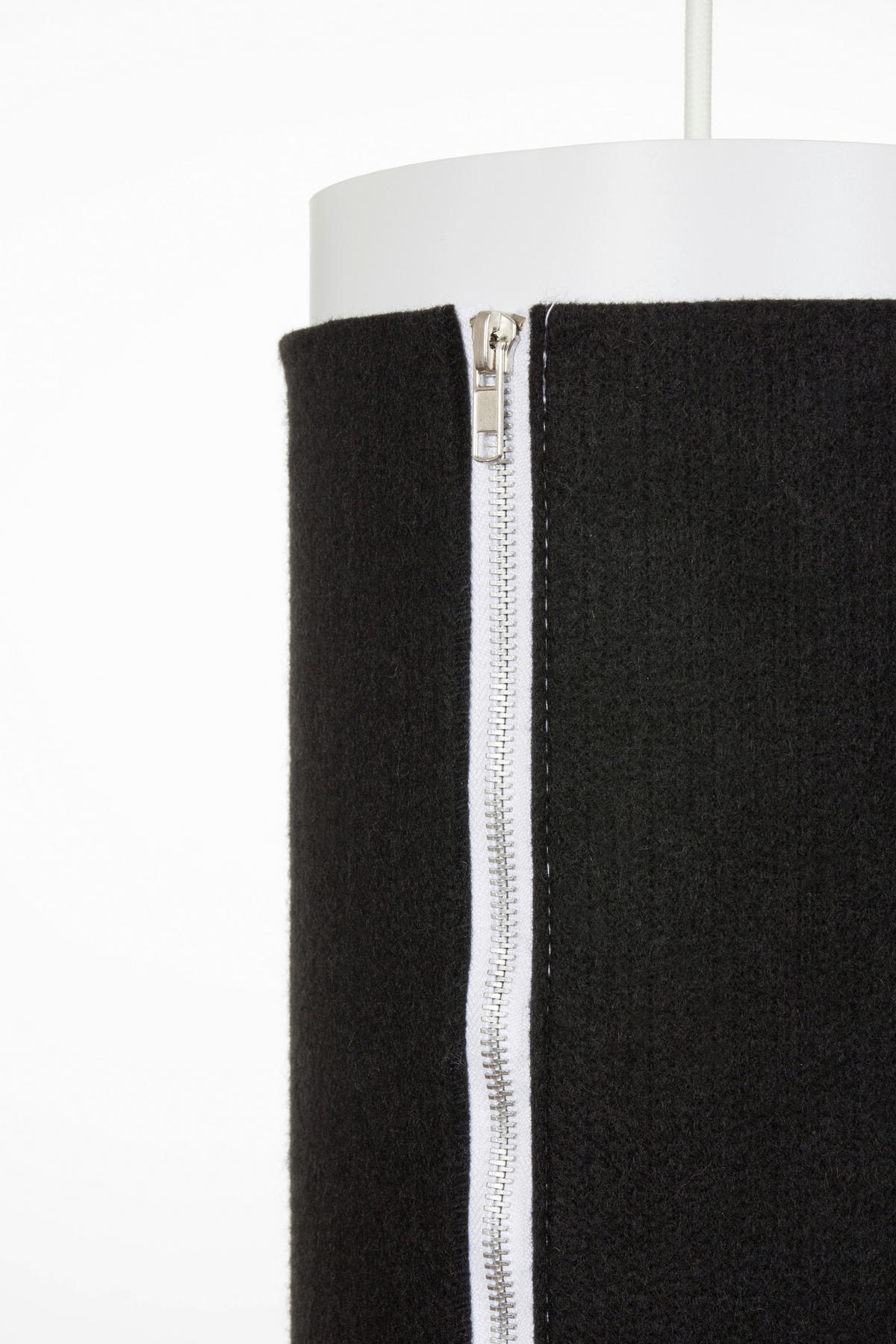 ZÁVĚSNÉ SVÍTIDLO, 15,5/15,5/40,6 cm  - antracitová, Basics, textil/plast (15,5/15,5/40,6cm) - MID.YOU