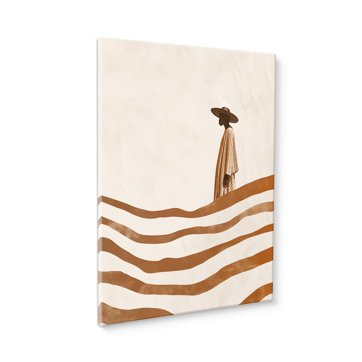 LEINWANDBILD Abstraktes 60/80 cm  - Multicolor, Basics, Holz/Textil (60/80cm)