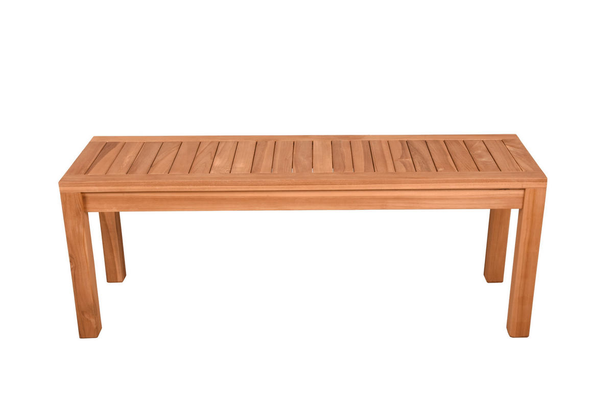 GARTENBANK 35/46/120 cm  in Braun  - Braun, Basics, Holz (35/46/120cm) - Gardenson
