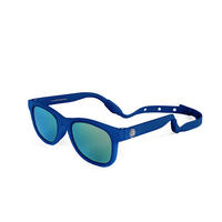 BABY-SONNENBRILLE MIT BAND  - Dunkelblau, Basics, Kunststoff