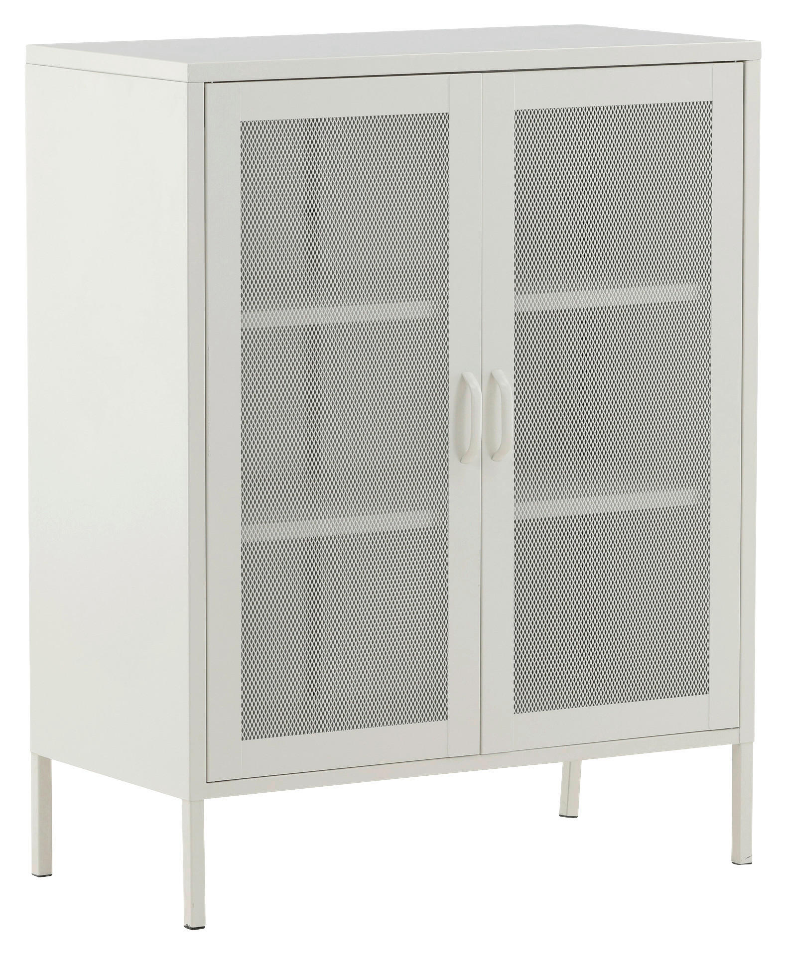 SIDEBOARD  in 80/101,5/40 cm  - Beige, Design, Metall (80/101,5/40cm) - Livetastic