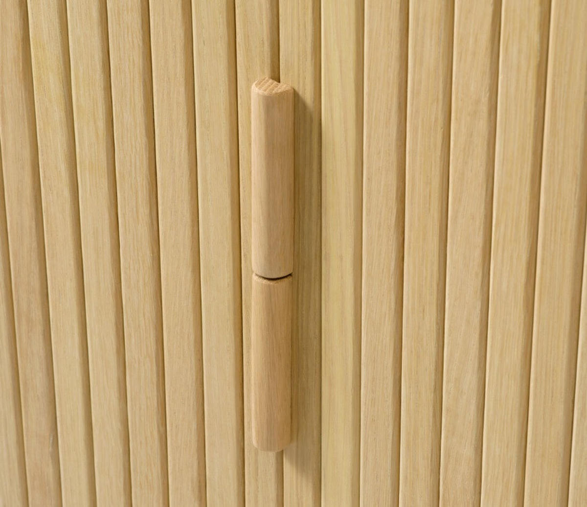 HÖG BYRÅ ekfärgad  90/113/40 cm  - ekfärgad, Design, trämaterial/trä (90/113/40cm) - Niels Andersson