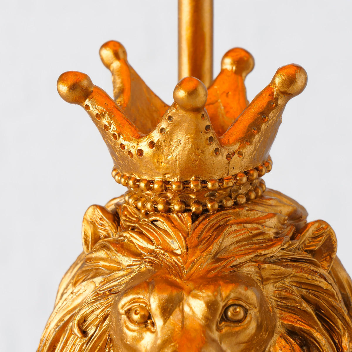 SVJETILJKA STOLNA  - zlatne boje/crna, Trend, tekstil/plastika (23/51cm)