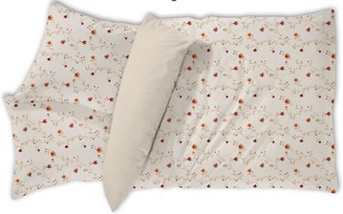 LENJERIE DE PAT CU DOUĂ FEțE 220/200 cm  - crem, textil (220/200cm) - Esposa