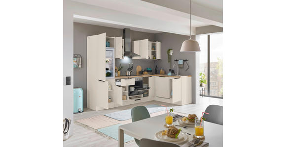 ECKKÜCHE 280/175 cm  in Kaschmir  - Kaschmir/Schwarz, Basics, Holzwerkstoff/Metall (280/175cm) - Xora