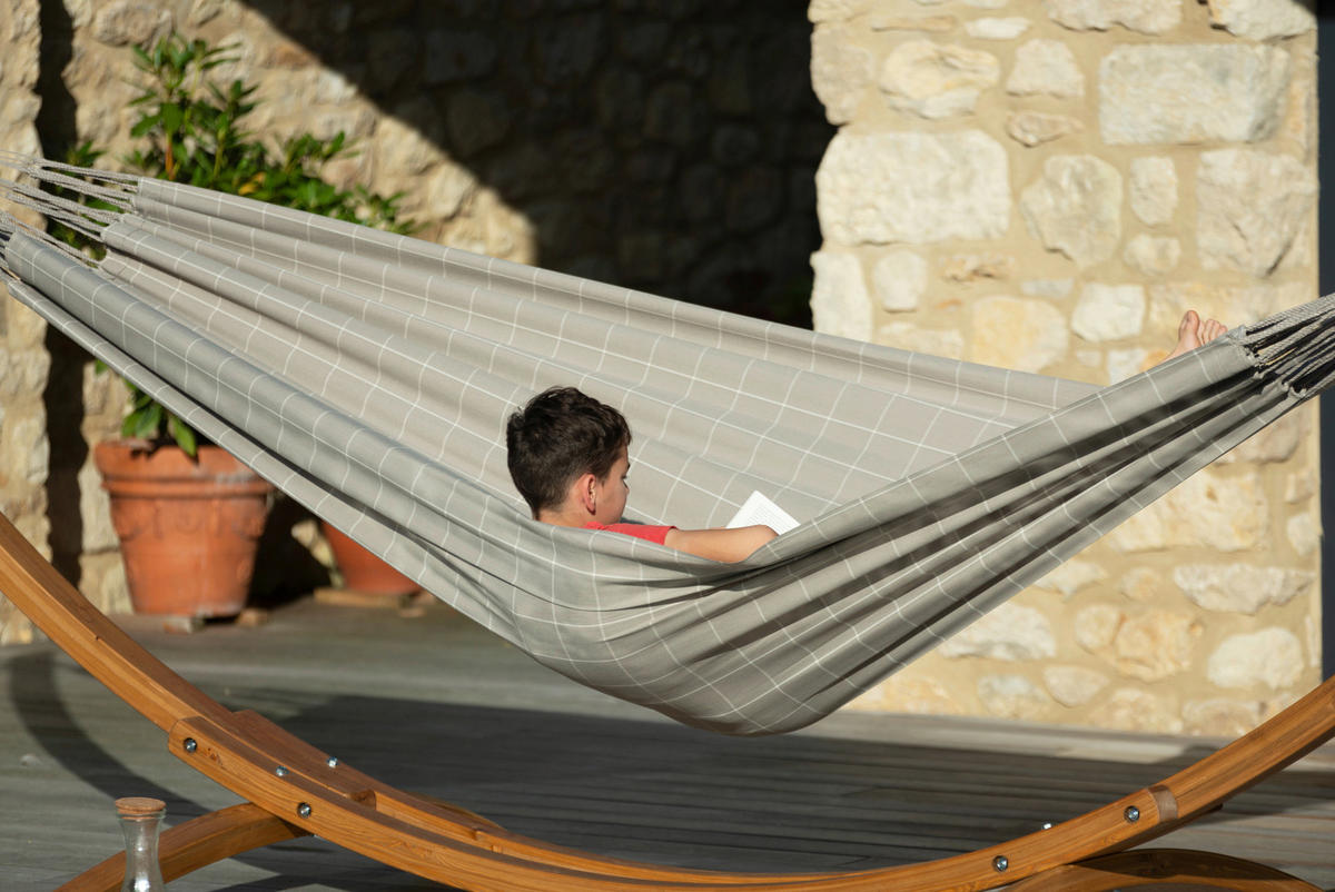 HÄNGEMATTE  - Sandfarben, KONVENTIONELL, Textil (160/350cm) - La Siesta