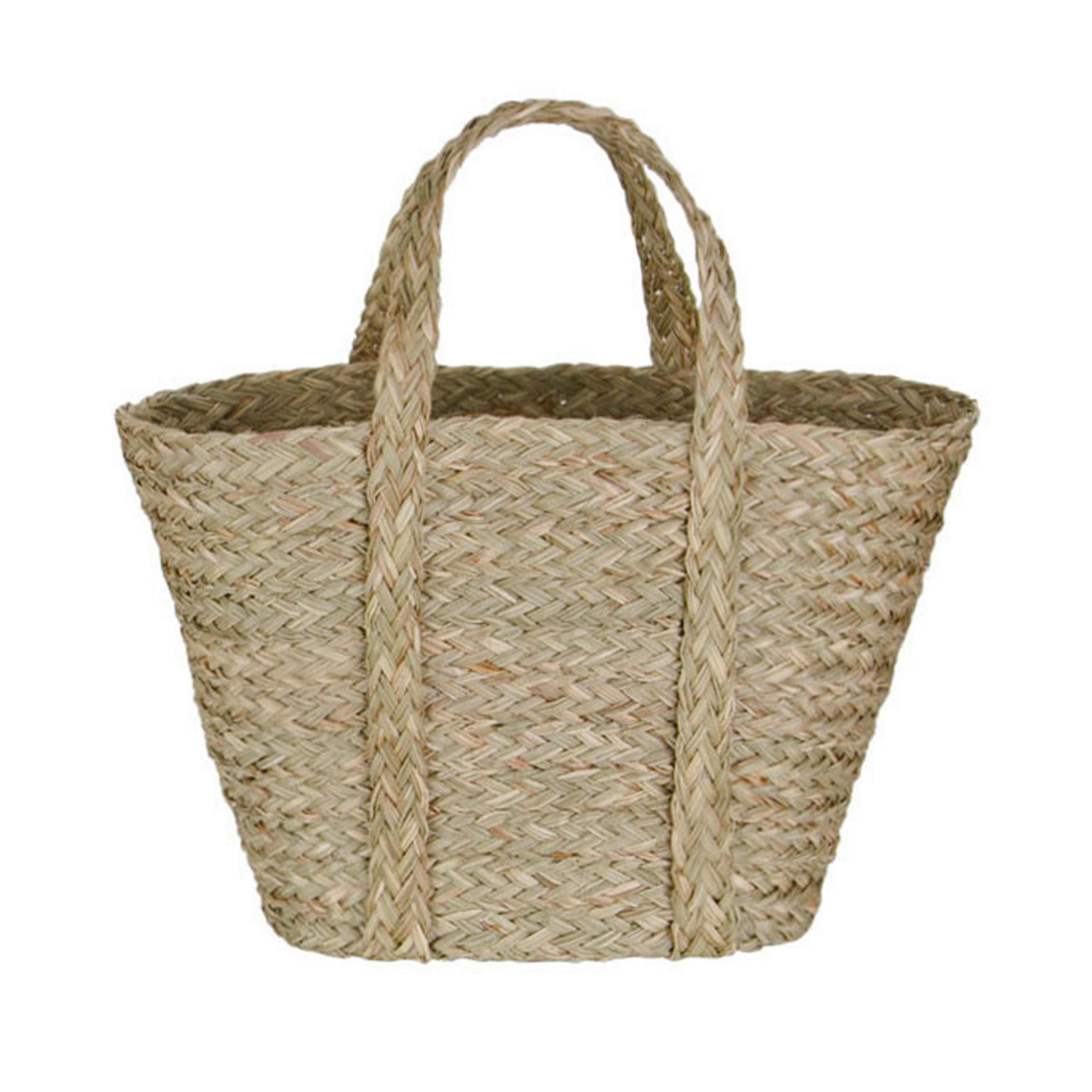STRANDTASCHE - Naturfarben, LIFESTYLE, Naturmaterialien (60/20/53cm)
