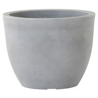 PFLANZENTOPF   - Grau, Basics, Kunststoff (50/38,5cm) - Siena Garden