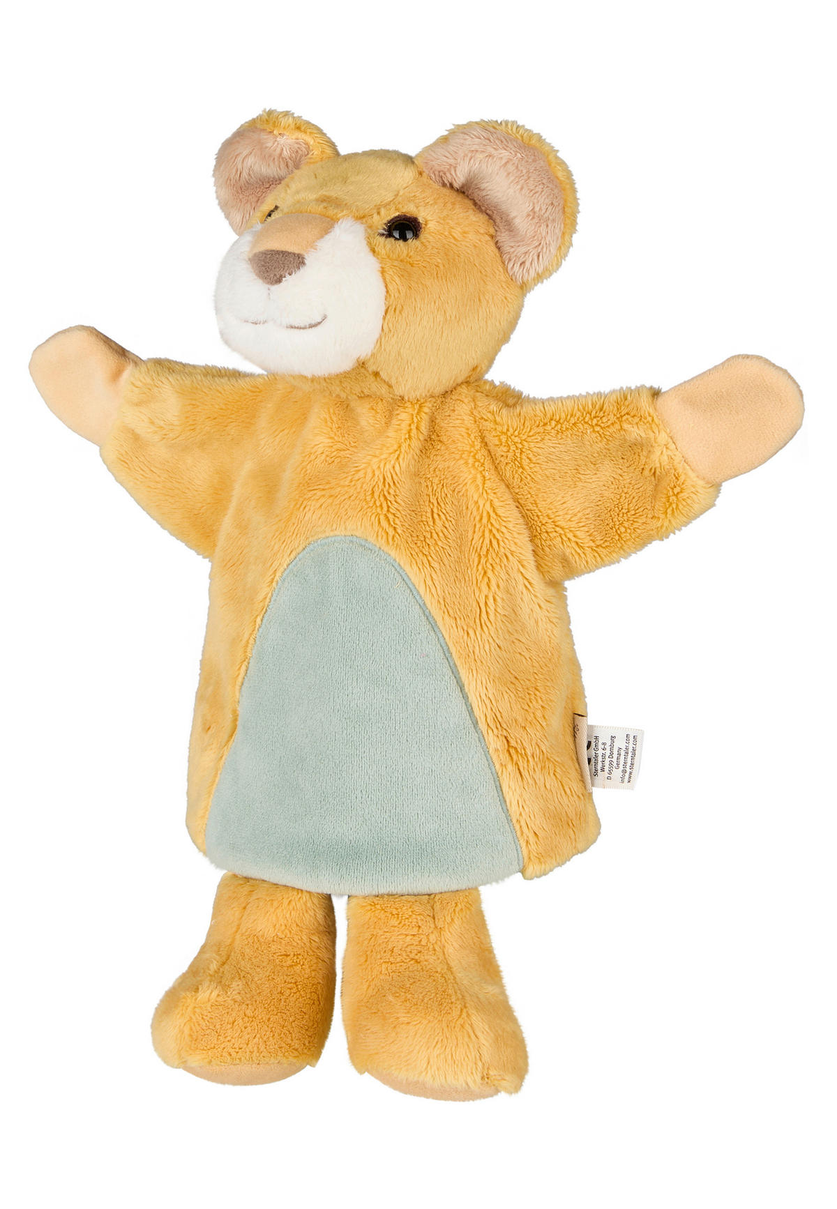 HANDPUPPE - Hellgelb, Basics, Textil (31/26/6cm) - Sterntaler