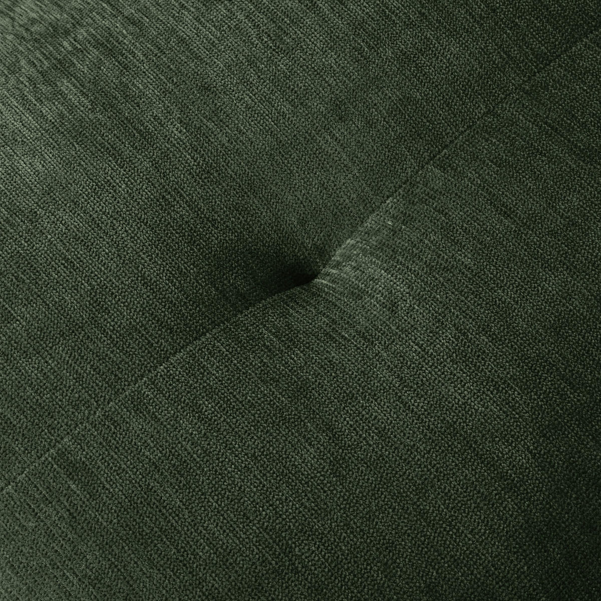 HOCKER in Textil Dunkelgrün  - Dunkelgrün/Schwarz, Modern, Kunststoff/Textil (102/46/65cm) - Trendmanufaktur