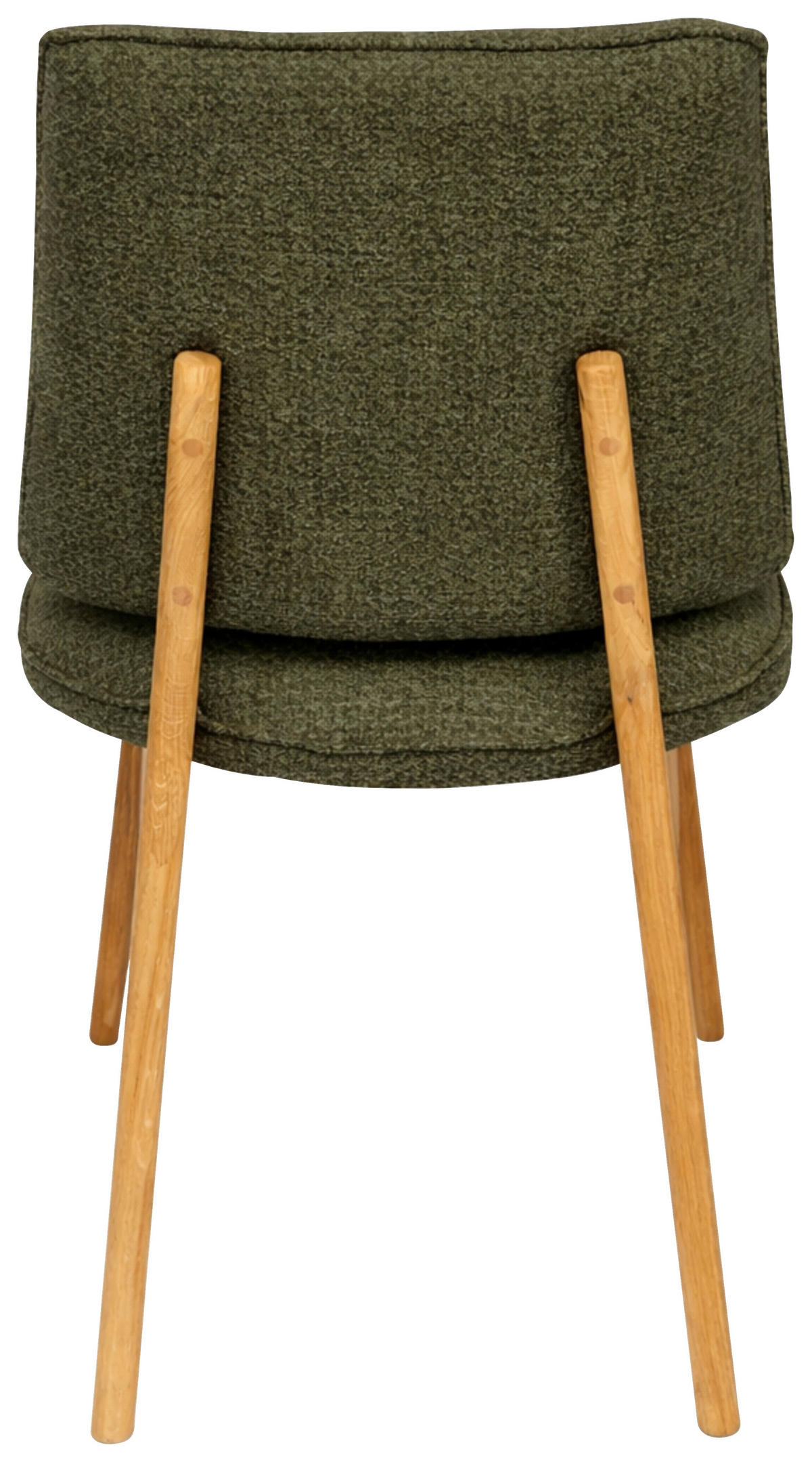 STUHL  Stoffauswahl Webstoff  - Eichefarben/Olivgrün, MODERN, Holz/Textil (48/89,5/60cm) - Carryhome