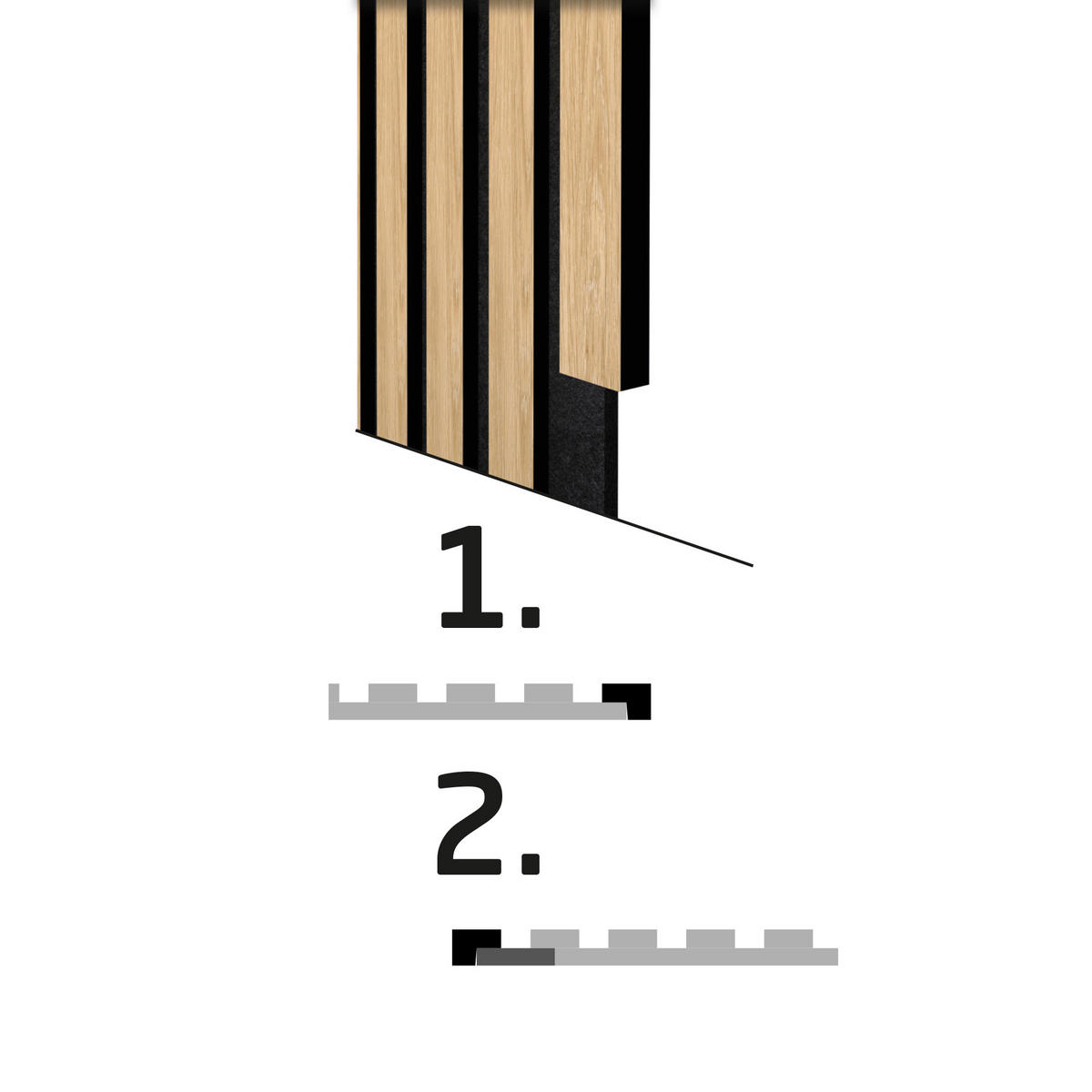 ABSCHLUSSLEISTEN Zebrano foliert 2.5/1,8/275 cm  - Braun, KONVENTIONELL, Holzwerkstoff/Textil (2.5/1,8/275cm)
