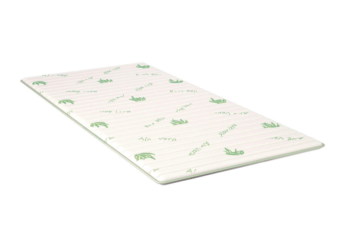 TOPPER  - alb, Basics, textil (90/200cm)