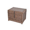COUCHTISCH Pinie, Rattan massiv 45/58/44 cm rechteckig Braun  - Braun, Natur, Holz (45/58/44cm) - MID.YOU