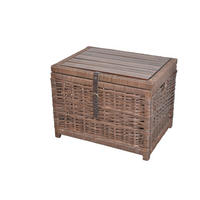 COUCHTISCH Pinie, Rattan massiv 45/58/44 cm rechteckig Braun  - Braun, Natur, Holz (45/58/44cm) - MID.YOU