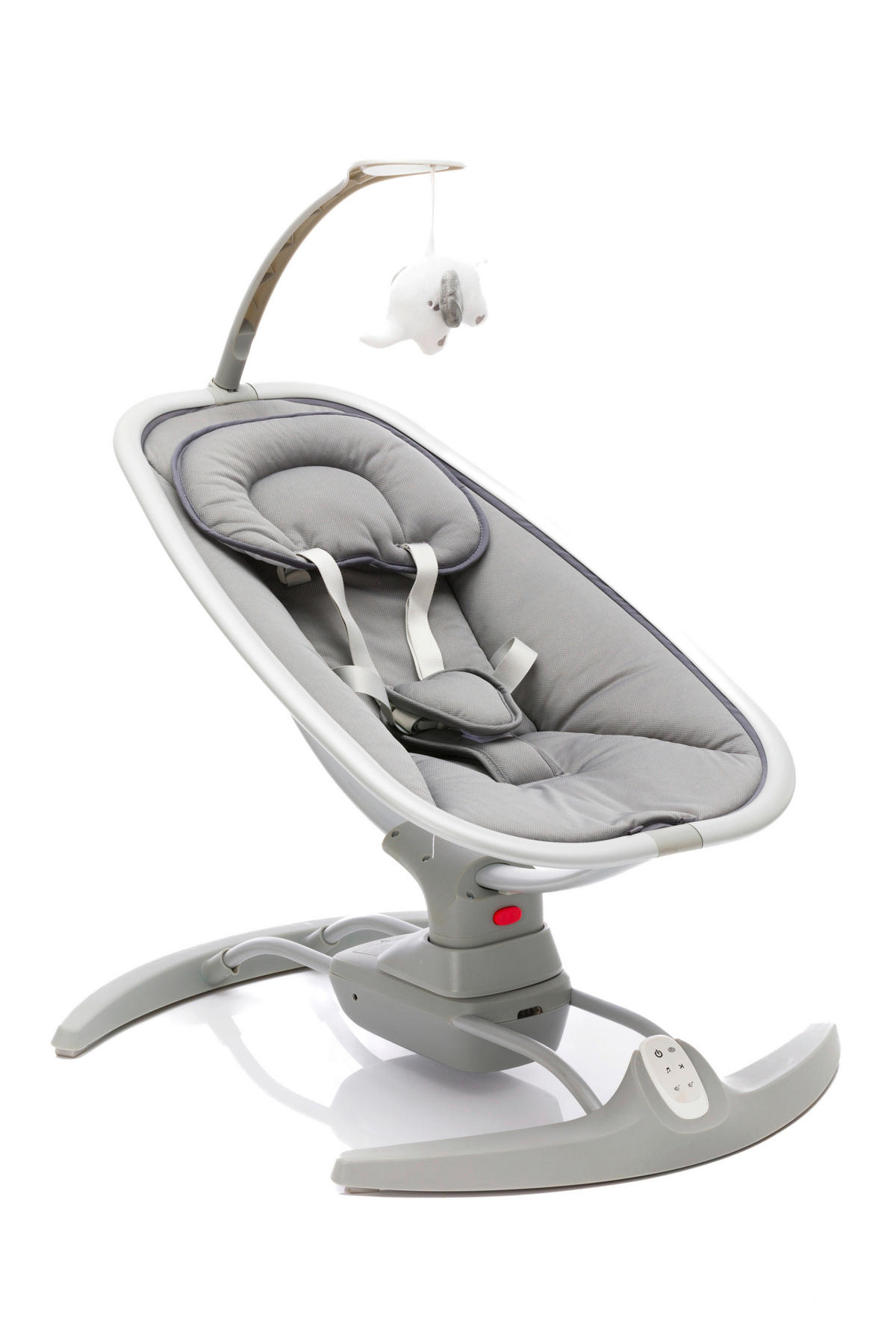 SCHAUKELWIPPE Mimi Grau   - Grau, Basics, Kunststoff/Textil - Fillikid