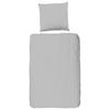BETTWÄSCHE Uni Light Grey Renforcé 135/200 cm  - Hellgrau, Basics, Textil (135/200cm)