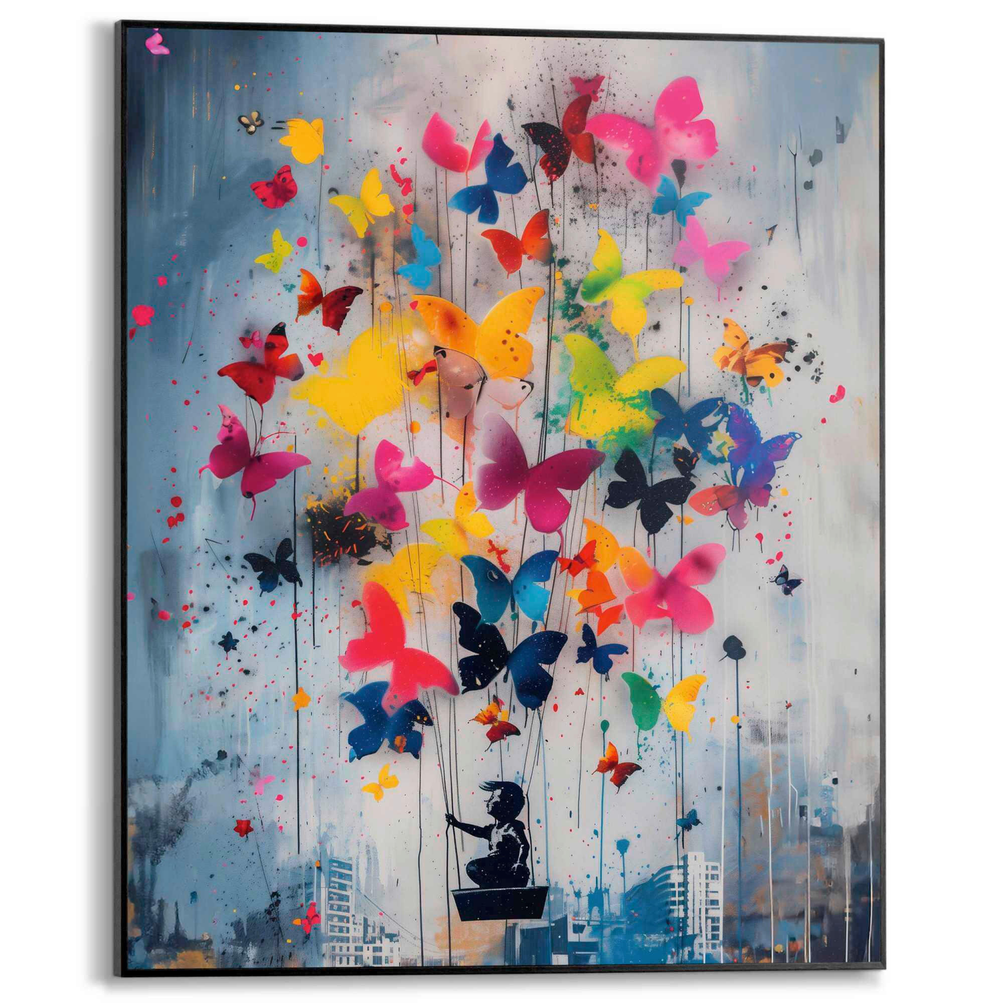 BILD 40/50 cm  - Multicolor, Trend, Holzwerkstoff (40/50cm) - Reinders!