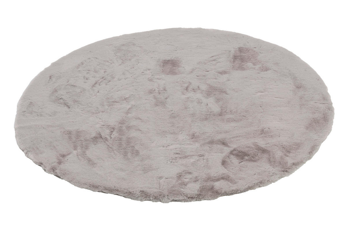 FELLTEPPICH 120 cm Tender 6281/52 D180 000  - Silberfarben, Basics, Textil (120cm) - Schöner Wohnen