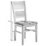 STUHL Lederlook Kernbuche massiv Braun, Buchefarben - Buchefarben/Braun, KONVENTIONELL, Holz/Textil (43/94/53cm) - Valdera