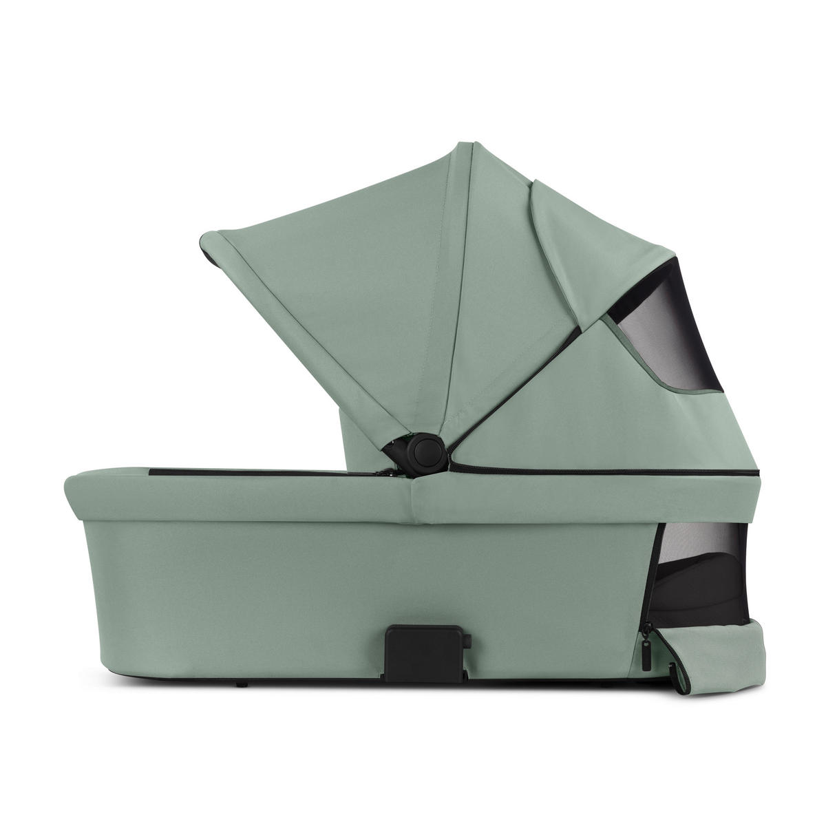 KINDERWAGEN Salsa 5 Air  - Pastellgrün/Schwarz, Basics, Textil/Metall (63/118/95,5cm) - ABC Design
