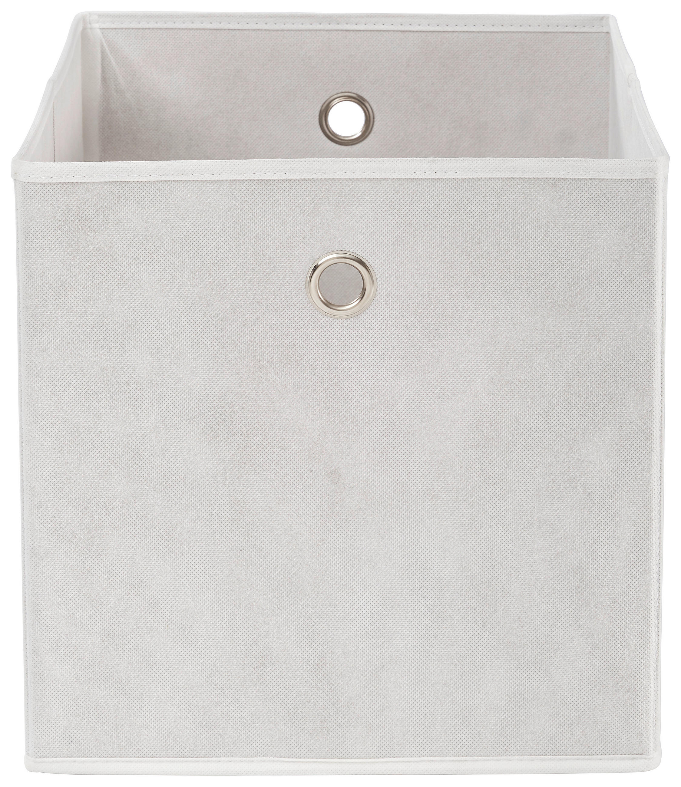 CUTIE PLIABILĂ - argintiu/alb, Design, carton/metal (32/32/32cm) - Carryhome