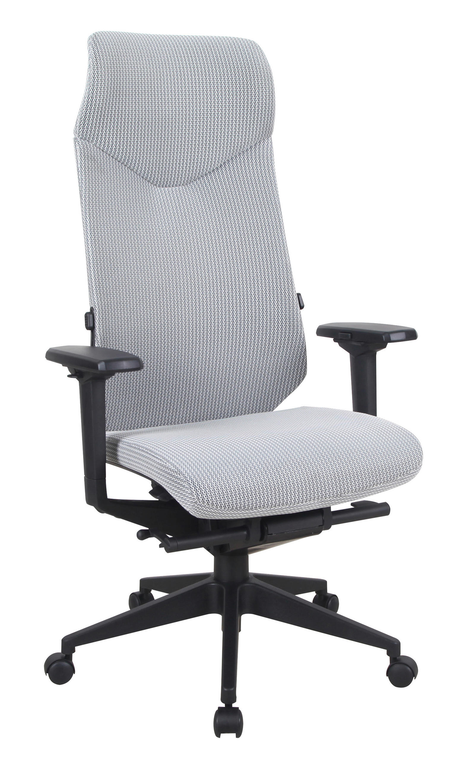 GAMING STOL kovina, umetna masa, tekstil siva  - črna/siva, Trendi, kovina/umetna masa (72/125-132/58cm) - Xora