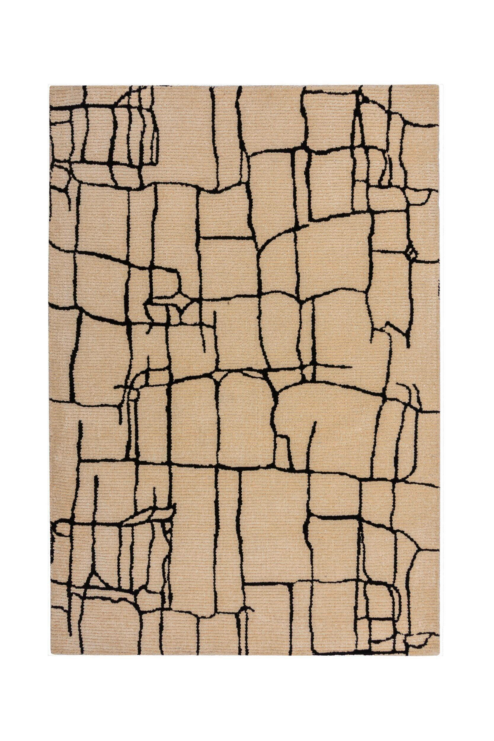 Flair Rugs TKANÝ KOBEREC, 160/230 cm krémová