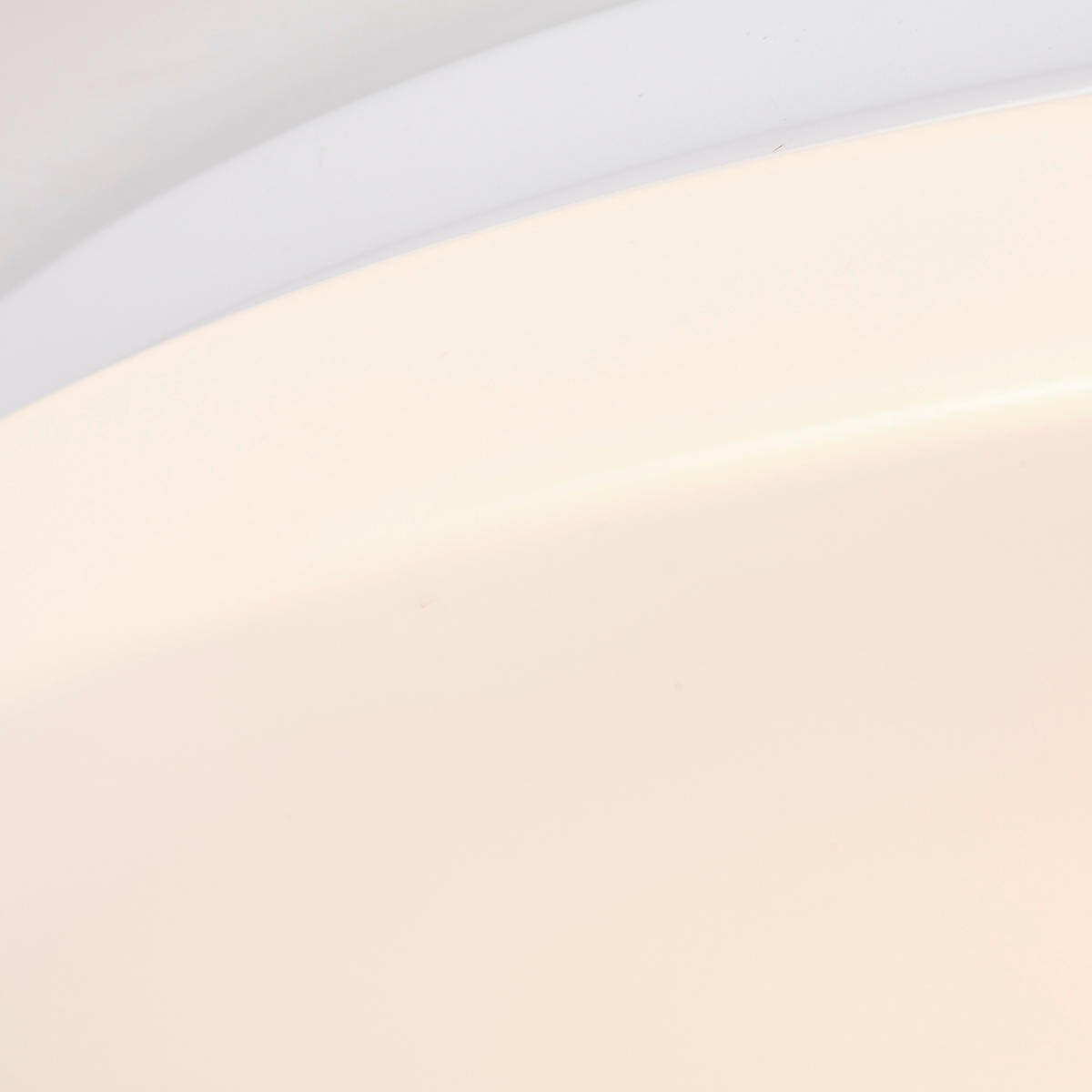 LED-DECKENLEUCHTE 38/6 cm   - Weiß, KONVENTIONELL, Kunststoff/Metall (38/6cm) - Brilliant