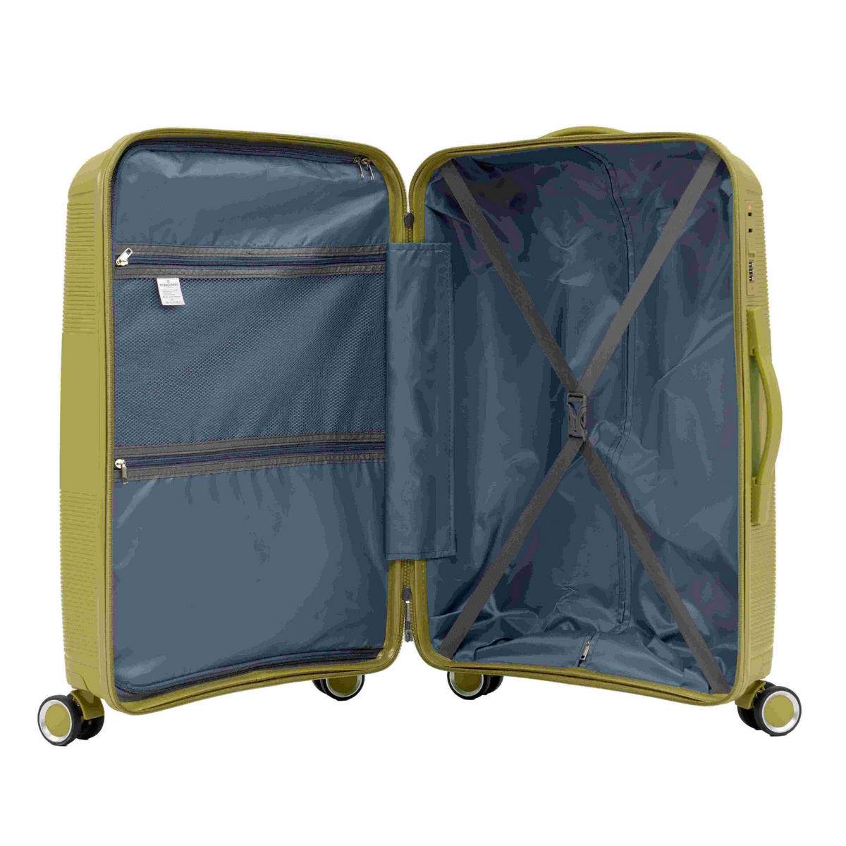 REISEKOFFER Olivgrün  - Olivgrün, Design, Textil (49,5/75/30cm) - Schneiders