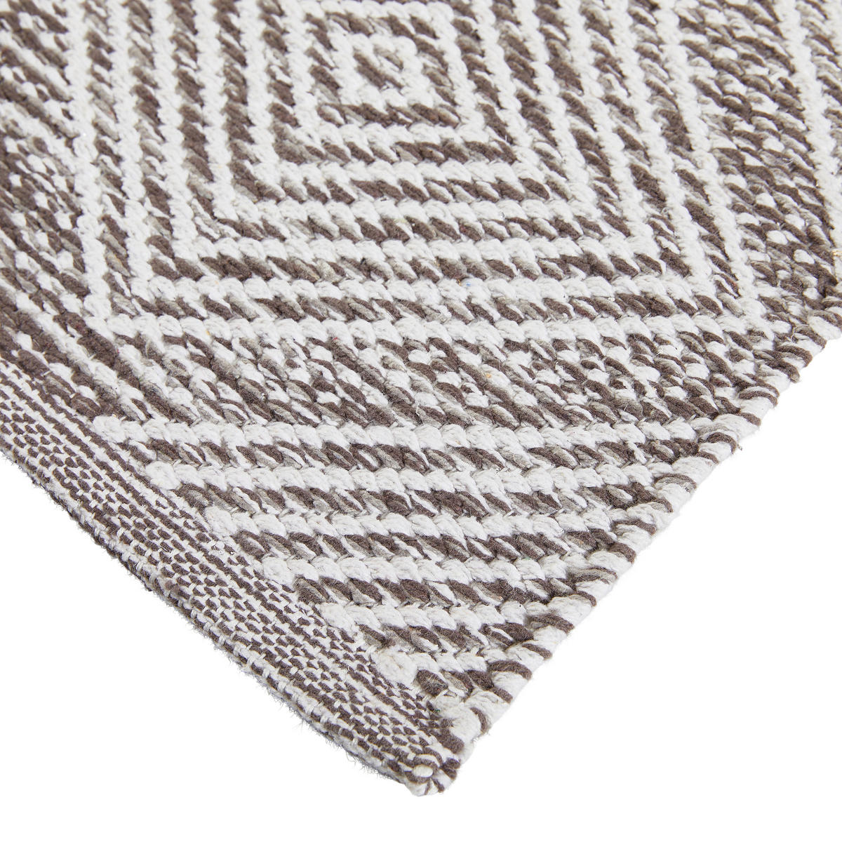 PATCHWORK TEPIH 60/120 cm   siva  Diamant Grey  - siva, Design, tekstil (60/120cm) - Boxxx