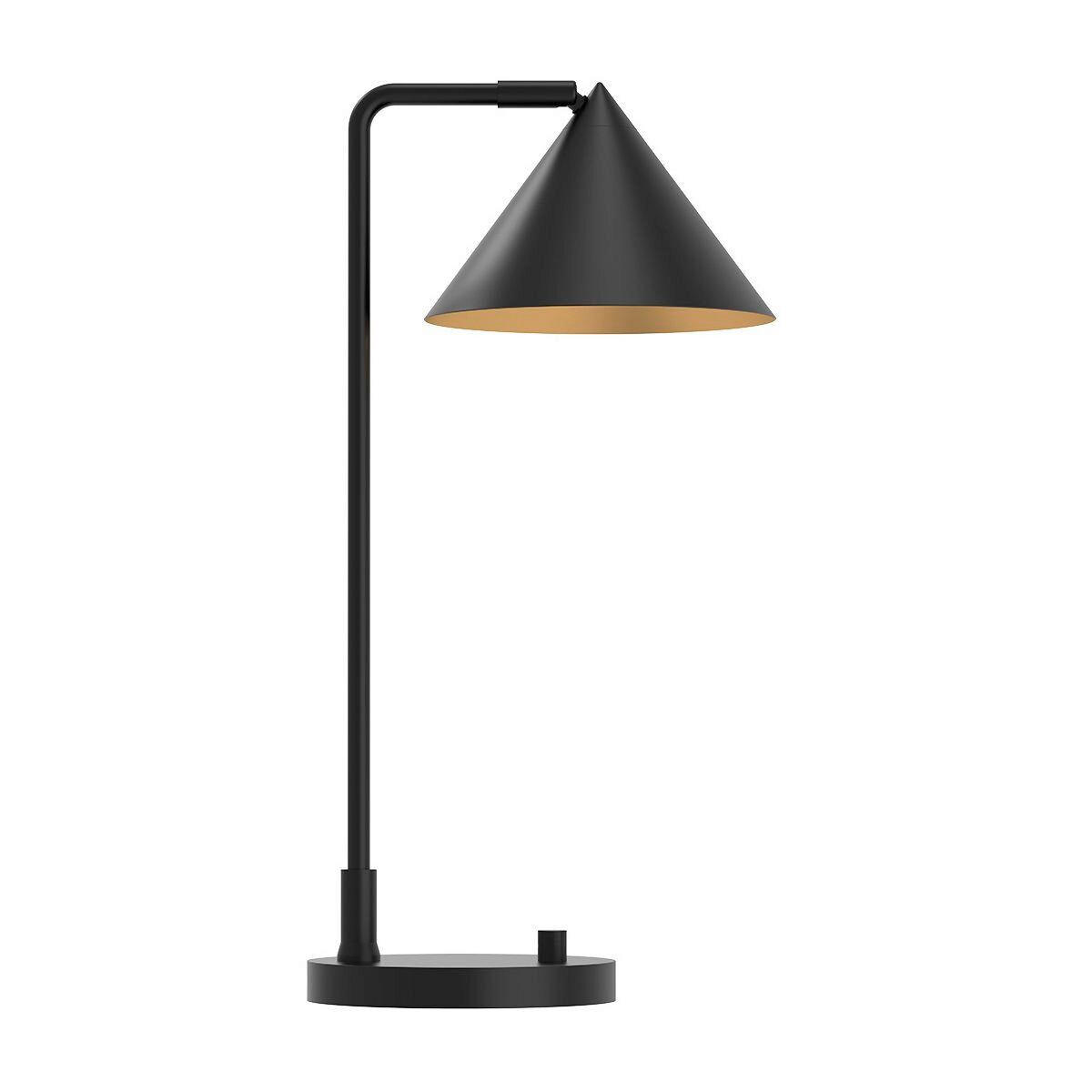 Elstead Lighting Tischleuchte Alora Mood Schwarz 19.7x51 cm