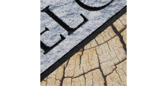 FUßMATTE 45/75 cm - Anthrazit/Hellgrau, Design, Textil (45/75cm) - Esposa