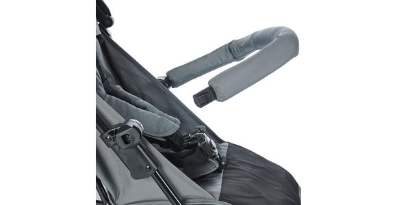 BUGGY Madrid - Dunkelgrau/Schwarz, Basics, Kunststoff/Textil (79/51/105cm) - My Baby Lou