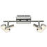 LED-STRAHLER - Nickelfarben, Design, Kunststoff/Metall (11/30cm) - Novel LED-STRAHLER - Nickelfarben, Design, Kunststoff/Metall (11/30cm) - Novel