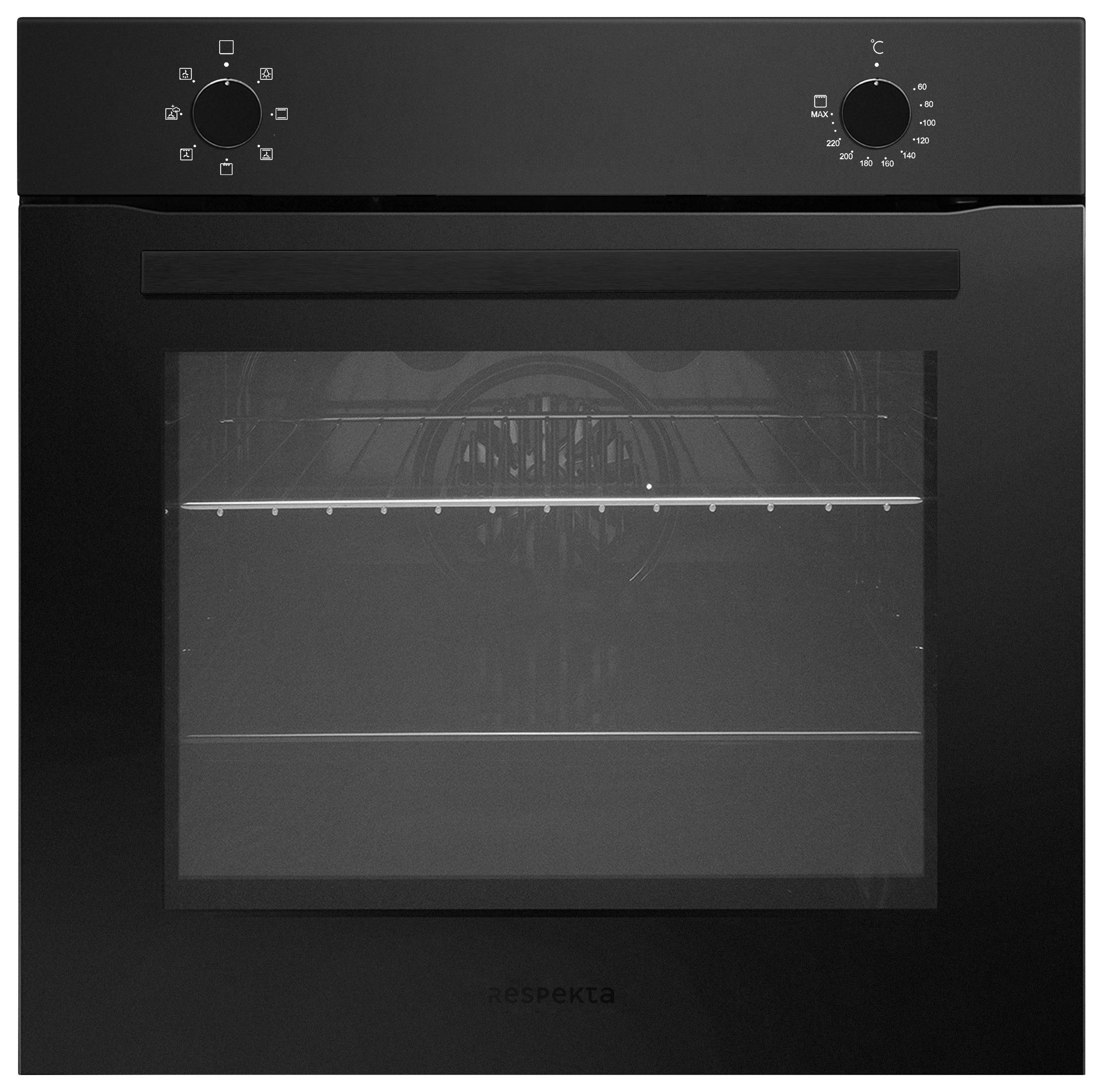 HERDSET ASET121M8800I  - Schwarz, Basics, Glas/Metall (59,5/65,4/52,1cm) - Respekta