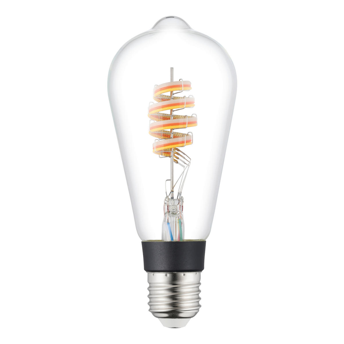 LED-LEUCHTMITTEL   E27 4,9 W  - Klar, Basics, Glas (6,4/15,3cm) - Eglo
