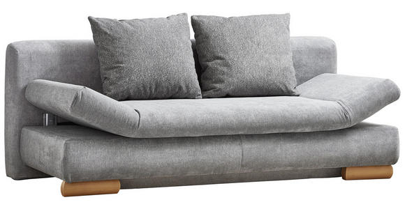 SCHLAFSOFA in Grau - Grau, Design, Holz/Textil (200/87/93cm) - Venda