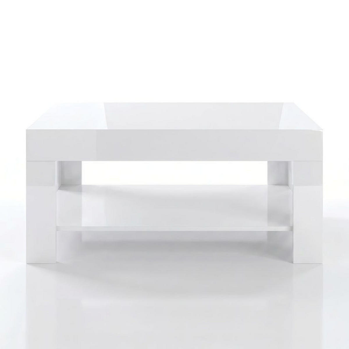 KLUB STOČIĆ 100/43/53,2 cm  bela  - bela, Moderno, pločasti materijal (100/43/53,2cm) - Carryhome