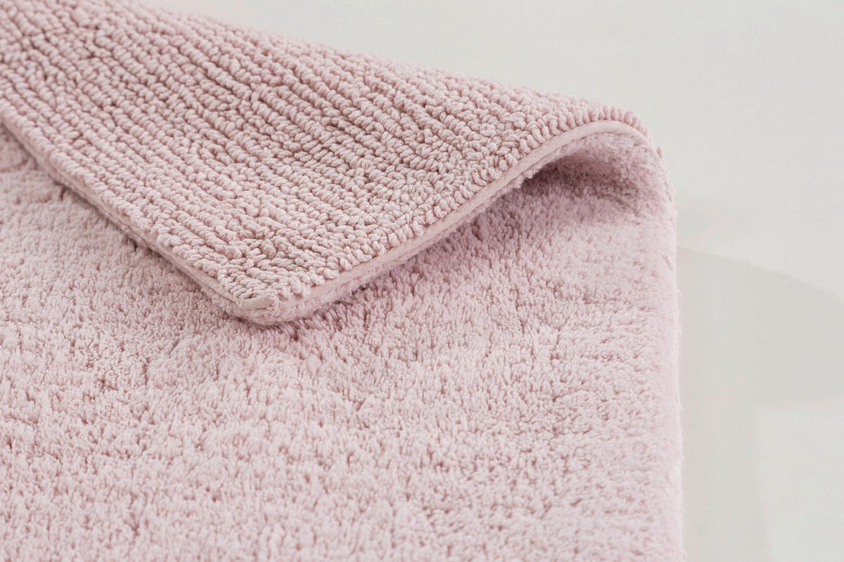 BADTEPPICH Bahamas Rosa 40/60 cm  - Rosa, Basics, Textil (40/60cm) - Schöner Wohnen